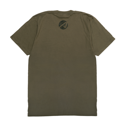 Airborne Olive Camo Fill Tee