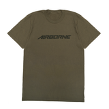 Airborne Olive Camo Fill Tee