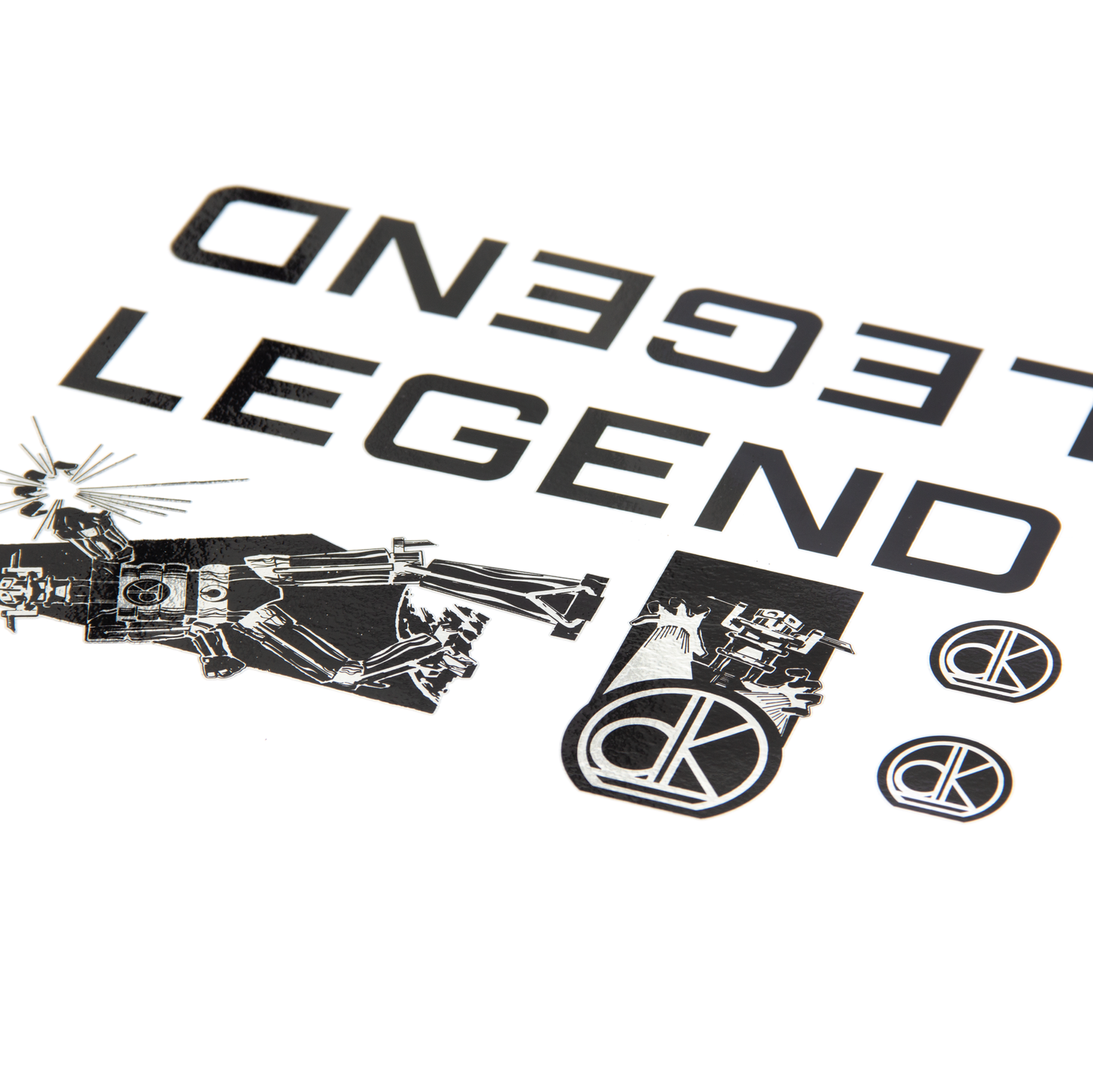 DK Legend Robot Retro Cruiser Sticker Kit